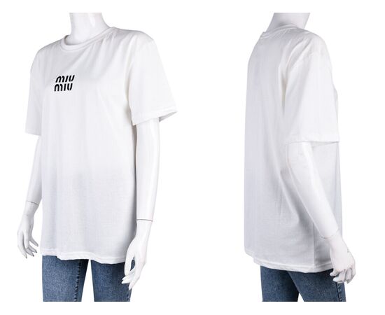 футболка жіноча 800Ж молочний р.S-L "Textile" недорого оптом від прямого постачальника, зображення 3 футболка жіноча 800Ж молочний р.S-L "Textile" недорого оптом від прямого постачальника, зображення 3