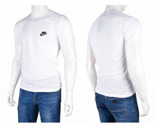 Фотография Футболка мужская 810М білий р.M-3XL "Textile" недорого оптом от прямого поставщика, изображение 3