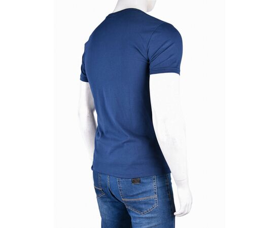 Фотография Футболка мужская 811М синій р.M-3XL "Textile" недорого оптом от прямого поставщика, изображение 2