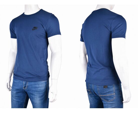 Фотография Футболка мужская 811М синій р.M-3XL "Textile" недорого оптом от прямого поставщика, изображение 3