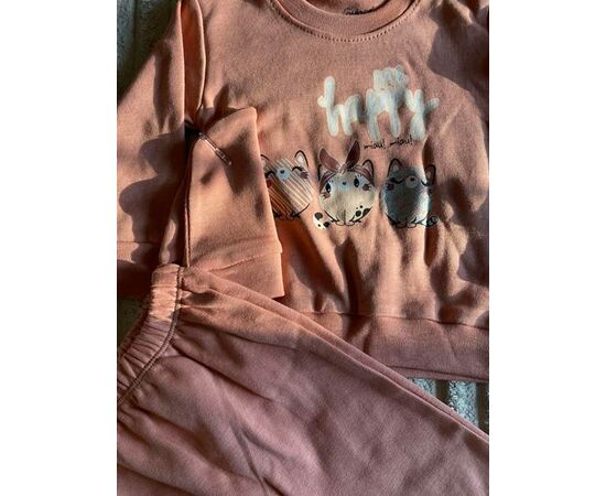 Костюм детский спортивный на девочку 1012 beige р.0.9-2 "BURATINO" недорого оптом от прямого поставщика, изображение 2 Фотография Костюм детский спортивный на девочку 1012 beige р.0.9-2 "BURATINO" недорого оптом от прямого поставщика, изображение 2