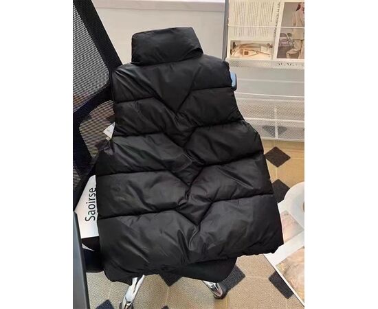 Жилетка женская 7011 black р.L-4XL "Seven Group" недорого оптом от прямого поставщика, изображение 2 Фотография Жилетка женская 7011 black р.L-4XL "Seven Group" недорого оптом от прямого поставщика, изображение 2