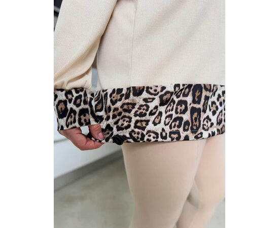 Светр жіночий 1070 beige р.42-58 "FEMZONE" недорого оптом від прямого постачальника, зображення 2 Светр жіночий 1070 beige р.42-58 "FEMZONE" недорого оптом від прямого постачальника, зображення 2