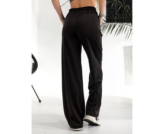 Штаны спортивные женские 719 black р.40-54 "DORA" недорого оптом от прямого поставщика, изображение 2 Фотография Штаны спортивные женские 719 black р.40-54 "DORA" недорого оптом от прямого поставщика, изображение 2