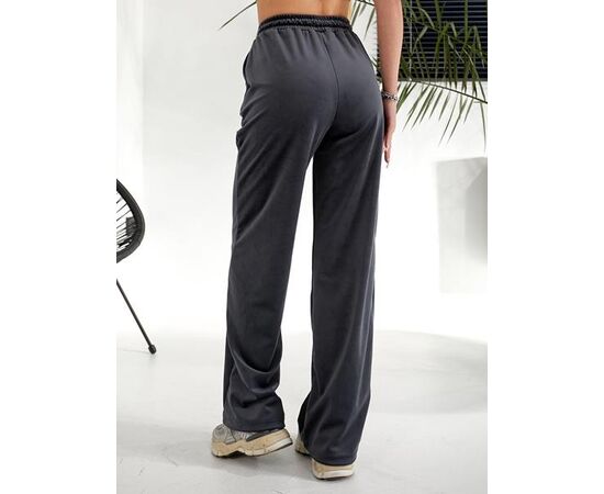 Штани спортивні жіночі 719 d.grey р.40-54 "DORA" недорого оптом від прямого постачальника, зображення 2