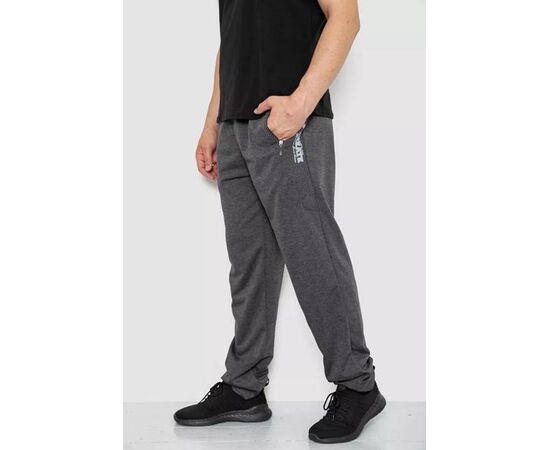 Штани спортивні чоловічі 4932 d.grey р.M-4XL "Seven Group" недорого оптом від прямого постачальника, зображення 2 Штани спортивні чоловічі 4932 d.grey р.M-4XL "Seven Group" недорого оптом від прямого постачальника, зображення 2