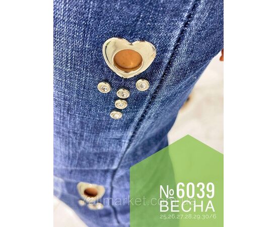 Фотография ЖІНОЧІ ДЖИНСИ З РЕМЕНЕМ РОЗМІРИ 25,26,27,28,29,30 "PARTNERS" недорого от прямого поставщика, изображение 3