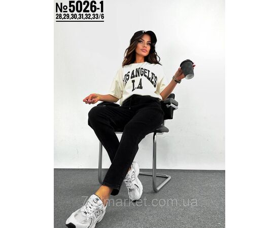 Фотография ЖІНОЧІ ДЖЕГІНСИ НА РЕЗИНЦІ НАПІВБАТАЛЬНІ РОЗМІРИ 28,29,30,31,32,33 "PARTNERS" недорого от прямого поставщика, изображение 3