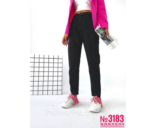 Фотография Жіночий чорний мом розмірний ряд 28,29,30,31,32,33 "PARTNERS" недорого от прямого поставщика, изображение 4