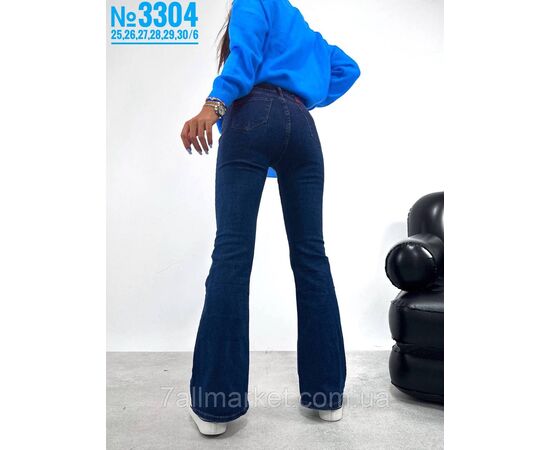 Фотография ТРЕНДОВЫЕ ДЖИНСЫ КЛЕШ РАЗМЕРНЫЙ РЯД 25,26,27,28,29,30 "PARTNERS" недорого от прямого поставщика, изображение 4