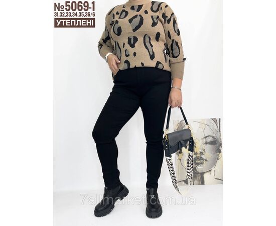 Фотография ДЖЕГИНСЫ БАТАЛЬНЫЕ СТРЕЙЧЕВЫЕ РАЗМЕРНЫЙ РЯД 31,32,33,34,35,36 "PARTNERS" недорого от прямого поставщика, изображение 3