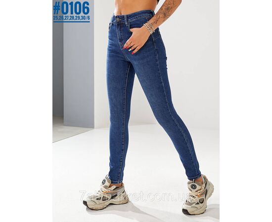 Фотография Женские зауженные джинсы американка размерный ряд 25 26 27 28 29 30 "PARTNERS" недорого от прямого поставщика, изображение 2