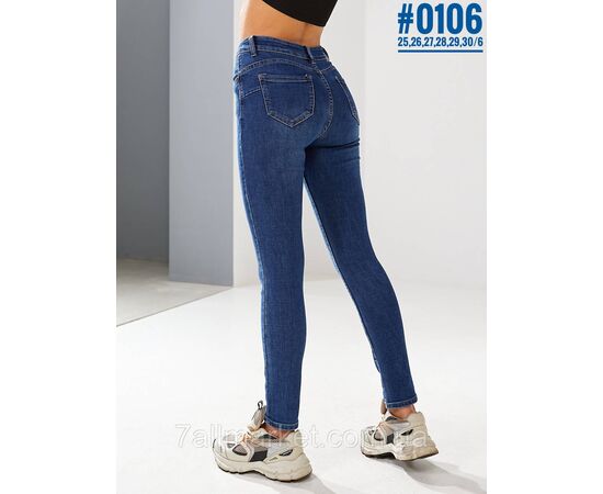 Фотография Женские зауженные джинсы американка размерный ряд 25 26 27 28 29 30 "PARTNERS" недорого от прямого поставщика, изображение 3