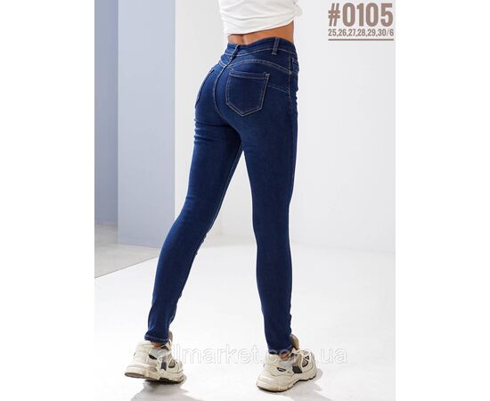 Фотография Женские зауженные джинсы американка размерный ряд 25 26 27 28 29 30 "PARTNERS" недорого от прямого поставщика, изображение 4