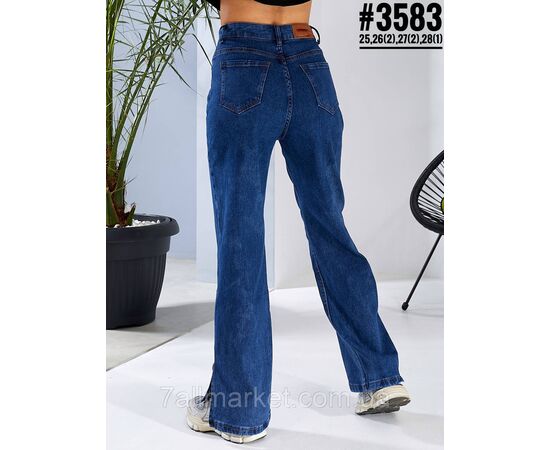 Фотография Джинсы трубы с разрезами размерный ряд 25-1,26-2,27-2,28-1 "PARTNERS" недорого от прямого поставщика, изображение 5