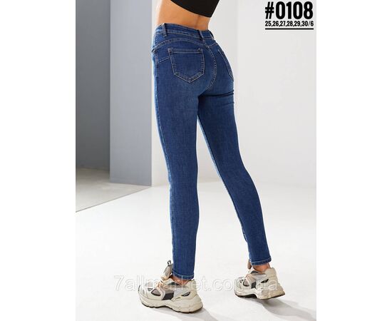 Фотография Женские зауженные джинсы американка размерный ряд 25 26 27 28 29 30 "PARTNERS" недорого от прямого поставщика, изображение 3