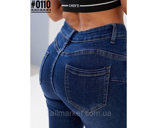 Фотография Женские зауженные джинсы американка размерный ряд 25 26 27 28 29 30 "PARTNERS" недорого от прямого поставщика, изображение 3