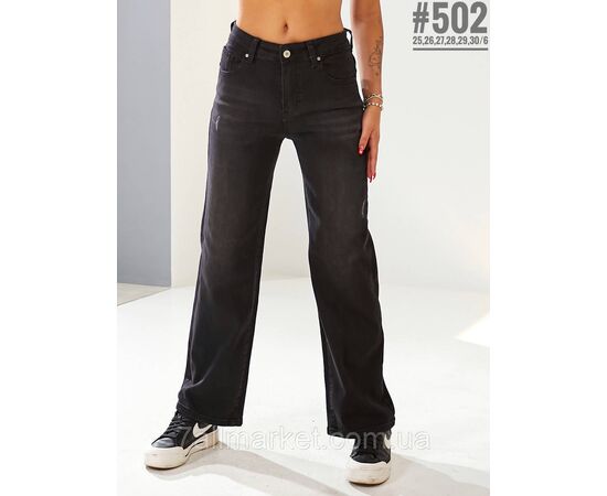 Фотография Джинсы кюлоты размерный ряд 25 26 27 28 29 30 "PARTNERS" недорого от прямого поставщика, изображение 2