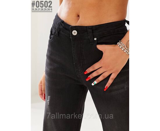 Фотография Джинсы кюлоты размерный ряд 25 26 27 28 29 30 "PARTNERS" недорого от прямого поставщика, изображение 2