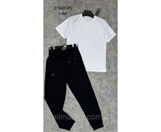 Фотография Спортивный костюм мужской на манжете размеры L-XL(4цв)"PROSTOMEN" недорого от прямого поставщика, изображение 3