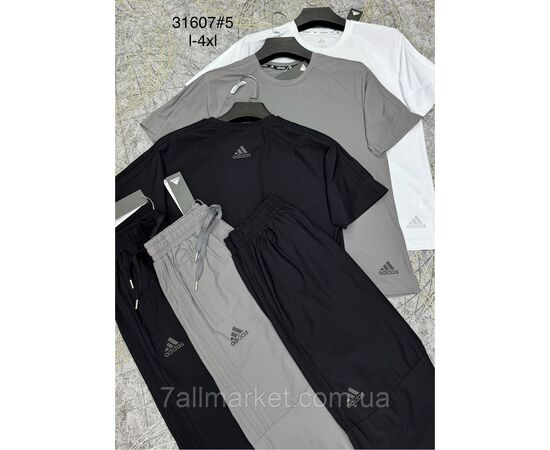 Фотография Спортивный костюм мужской на манжете размеры L-XL(4цв)"PROSTOMEN" недорого от прямого поставщика, изображение 4