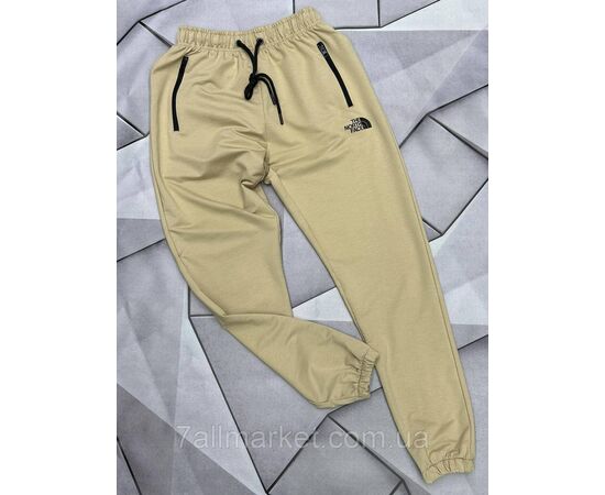 Спортивні штани чоловічі на манжеті розміри S-2XL (5 кв) "MACCALI" недорого від прямого постачальника, зображення 2