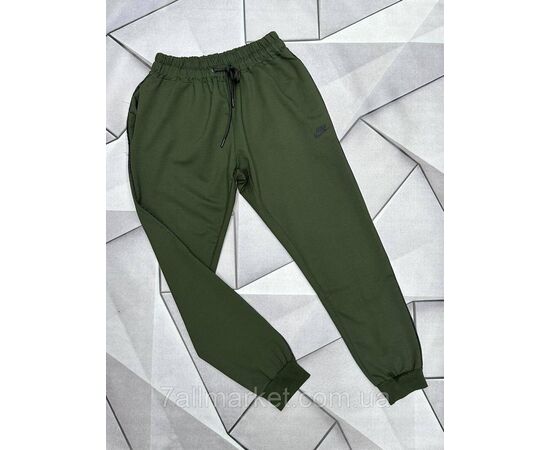 Спортивні штани чоловічі на манжеті NIKE розміри S-2XL (5 кв) "MACCALI" недорого від прямого постачальника, зображення 3