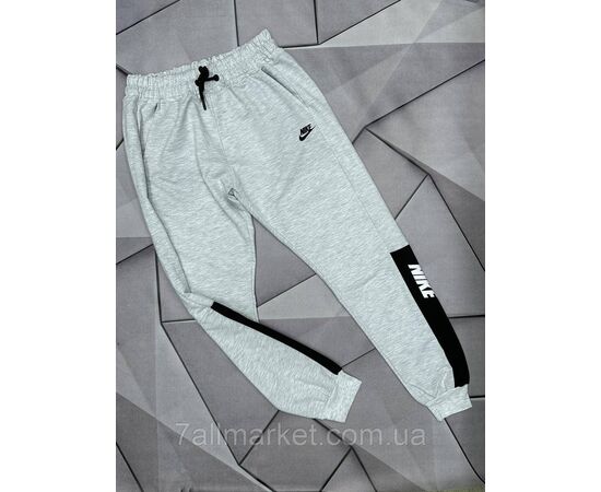 Спортивні штани чоловічі на манжеті NIKE розміри S-2XL (5 кв) "MACCALI" недорого від прямого постачальника, зображення 4