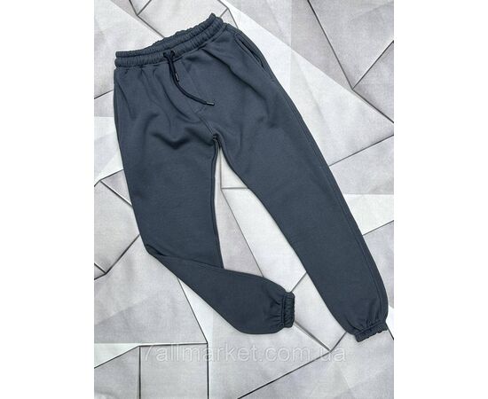 Спортивні штани чоловічі на манжеті розміри S-2XL (7кв) "MACCALI" недорого від прямого постачальника, зображення 3