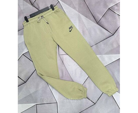 Спортивні штани чоловічі на манжеті NIKE розміри S-2XL (8кв) "MACCALI" недорого від прямого постачальника, зображення 2