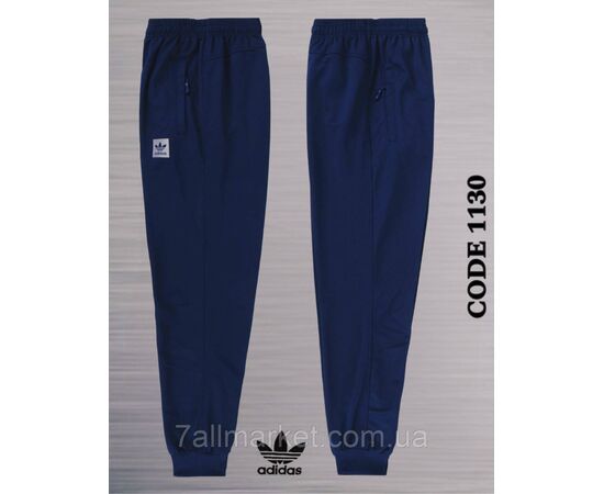 Спортивні штани чоловічі на манжеті ADIDAS розміри S-2XL (3кв) "REMAIN" недорого від прямого постачальника, зображення 2