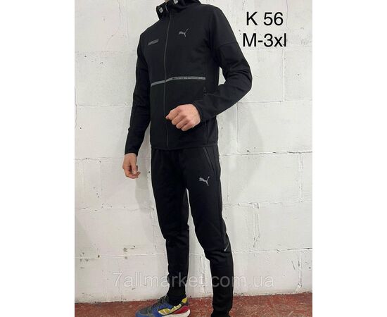 Фотография Спортивный костюм мужской на манжете размеры M-3XL(4цв) "SPORT" недорого от прямого поставщика, изображение 4