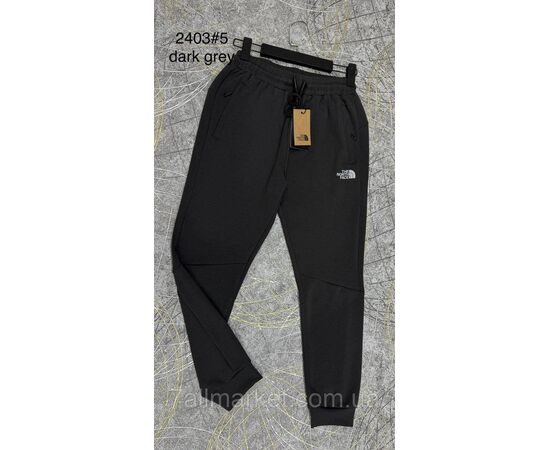 Спортивні штани чоловічі, на манжеті розміри M-3XL (4 кв) "PROSTOMEN" недорого від прямого постачальника, зображення 2