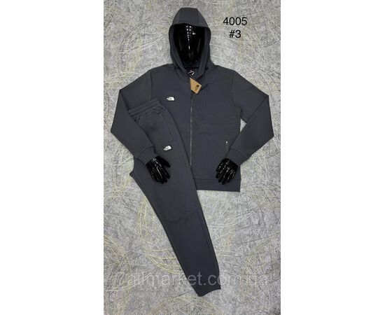 Фотография Спортивный костюм мужской на манжете размеры M-3XL(4цв)"PROSTOMEN" недорого от прямого поставщика, изображение 3