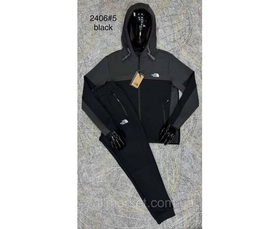 Фотография Спортивный костюм мужской на манжете размеры M-3XL(2цв)"PROSTOMEN" недорого от прямого поставщика, изображение 2