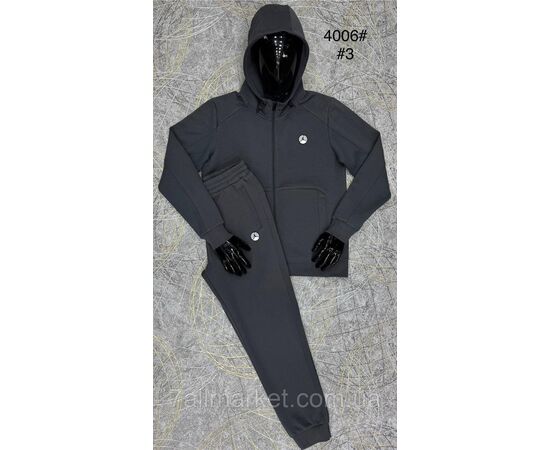 Фотография Спортивный костюм мужской на манжете размеры M-3XL(4цв)"PROSTOMEN" недорого от прямого поставщика, изображение 2