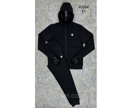 Фотография Спортивный костюм мужской на манжете размеры M-3XL(4цв)"PROSTOMEN" недорого от прямого поставщика, изображение 3