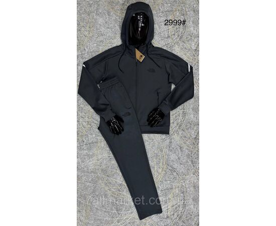 Фотография Спортивный костюм мужской на манжете размеры M-3XL(3цв)"PROSTOMEN" недорого от прямого поставщика, изображение 2