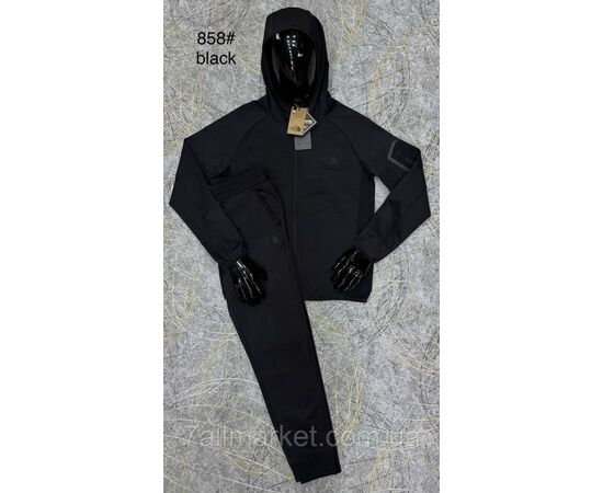 Фотография Спортивный костюм мужской на манжете размеры L-4XL(3цв)"PROSTOMEN" недорого от прямого поставщика, изображение 3