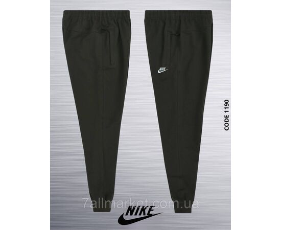 Спортивні штани чоловічі на манжеті NIKE розміри S-2XL (2кв) "REMAIN" недорого від прямого постачальника, зображення 2