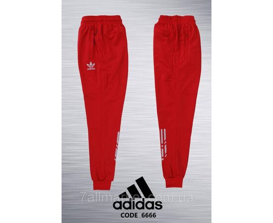 Спортивні штани чоловічі на манжеті ADIDAS розміри S-2XL (5 кв) "REMAIN" недорого від прямого постачальника, зображення 2