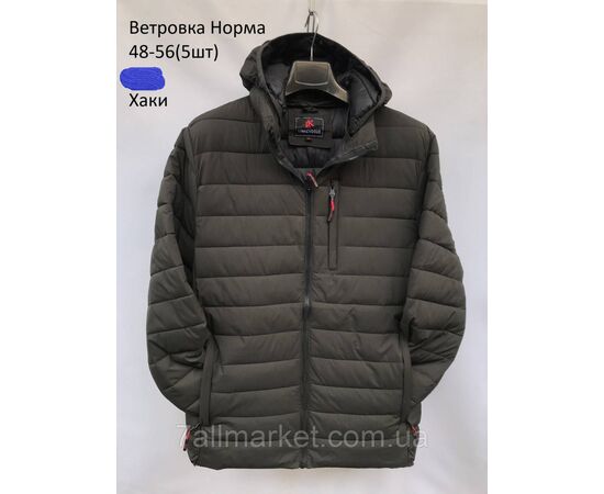 Фотография Ветровка мужская демисезонная стеганная  р-ры 48-56 (5цв)  "NEW NOCE" недорого от прямого поставщика, изображение 2