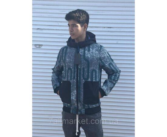 Вітровка чоловіча молодіжна з капюшоном р-ри L-4XL (3 кв) "MACCALI" недорого від прямого постачальника, зображення 2 Вітровка чоловіча молодіжна з капюшоном р-ри L-4XL (3 кв) "MACCALI" недорого від прямого постачальника, зображення 2