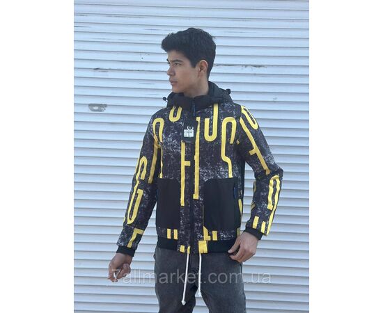 Вітровка чоловіча молодіжна з капюшоном р-ри L-4XL (3 кв) "MACCALI" недорого від прямого постачальника, зображення 3 Вітровка чоловіча молодіжна з капюшоном р-ри L-4XL (3 кв) "MACCALI" недорого від прямого постачальника, зображення 3