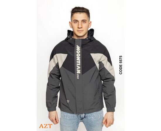 Фотография Ветровка мужская демисезонная размеры 46-54 (2цв)  "REMAIN" купить оптом в Одессе на 7км, изображение 4