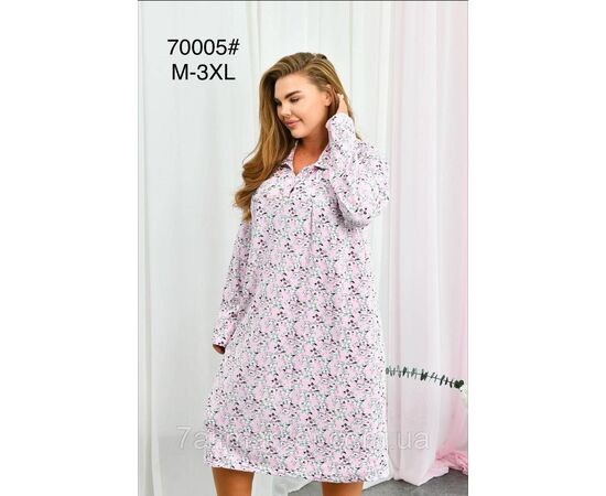 Нічна сорочка жіноча/батал/начес розміри M-3XL"FLOWER" купити недорого від прямого постачальника, зображення 2 Нічна сорочка жіноча/батал/начес розміри M-3XL"FLOWER" купити недорого від прямого постачальника, зображення 2