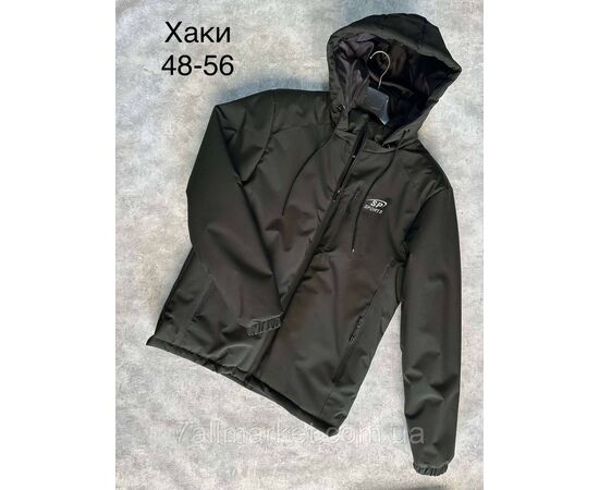 Фотография Ветровка мужская демисезонная р-ры 48-56 (3цв) "L&K" недорого от прямого поставщика, изображение 3