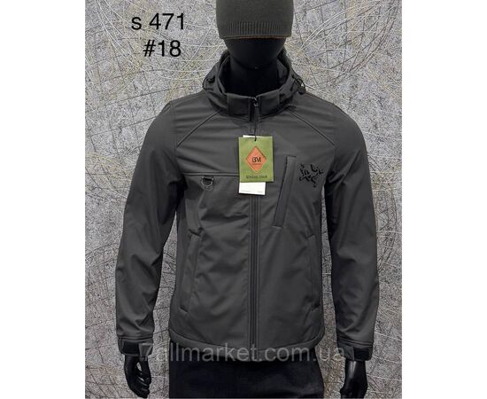 Фотография Куртка мужская демисезонная размеры L-4XL(5цв)"PROSTOMEN" недорого от прямого поставщика, изображение 3