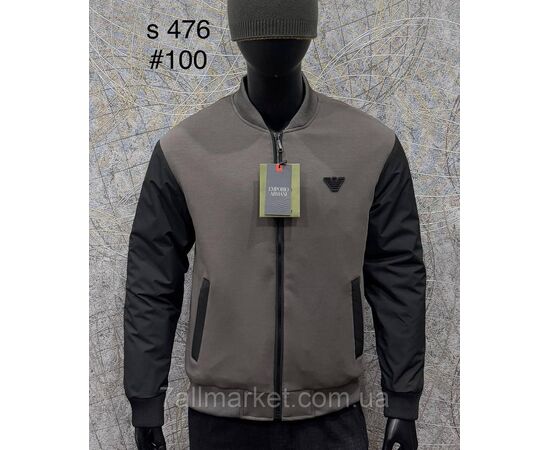 Фотография Куртка-бомбер мужская демисезонная размеры L-4XL(3цв)"PROSTOMEN" недорого от прямого поставщика, изображение 3