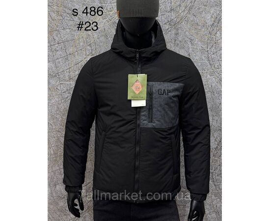 Фотография Куртка мужская демисезонная/двухсторонняя размеры L-4XL(4цв)"PROSTOMEN" недорого от прямого поставщика, изображение 4